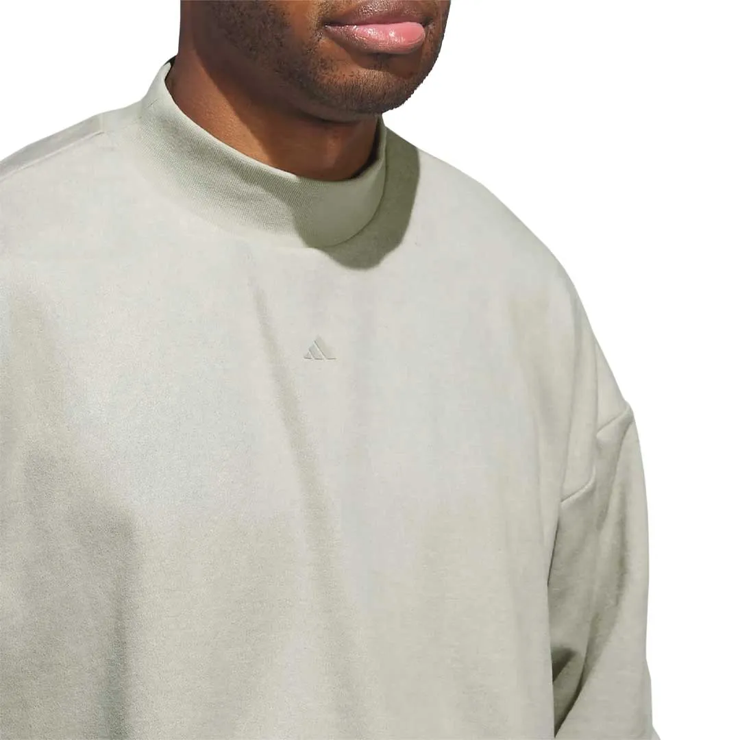 adidas - Unisex Basketball Sueded Crew Sweatshirt (IN7698)