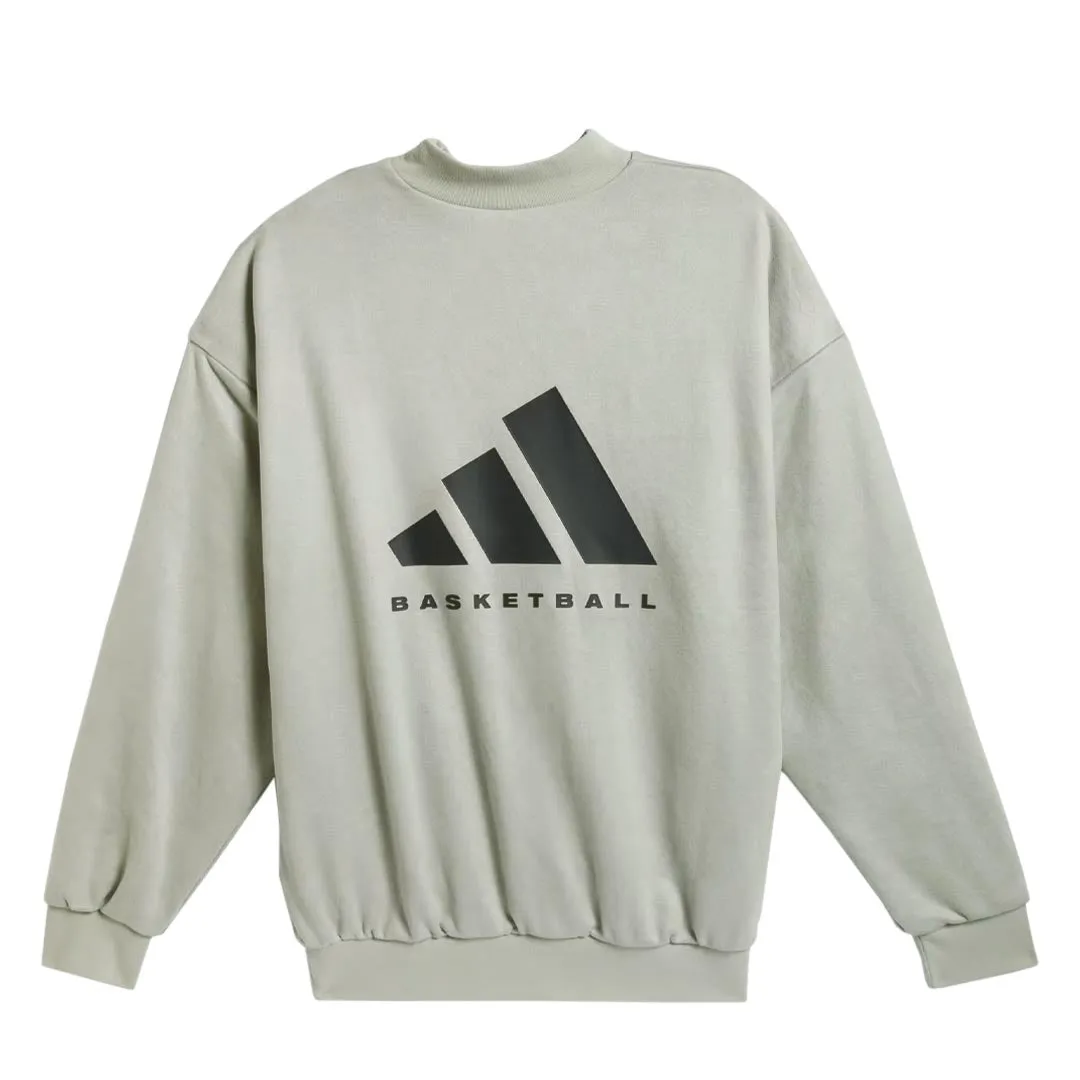 adidas - Unisex Basketball Sueded Crew Sweatshirt (IN7698)