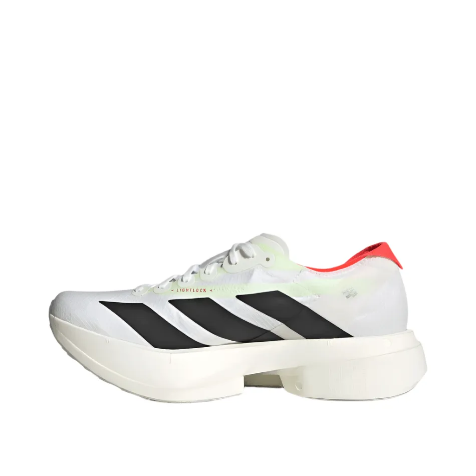 Adidas Women's Adizero Adios Pro 4 Running Shoes in FTWR Cloud White/Core Black/Silver Metallic SS25 Shoes_Adidas
