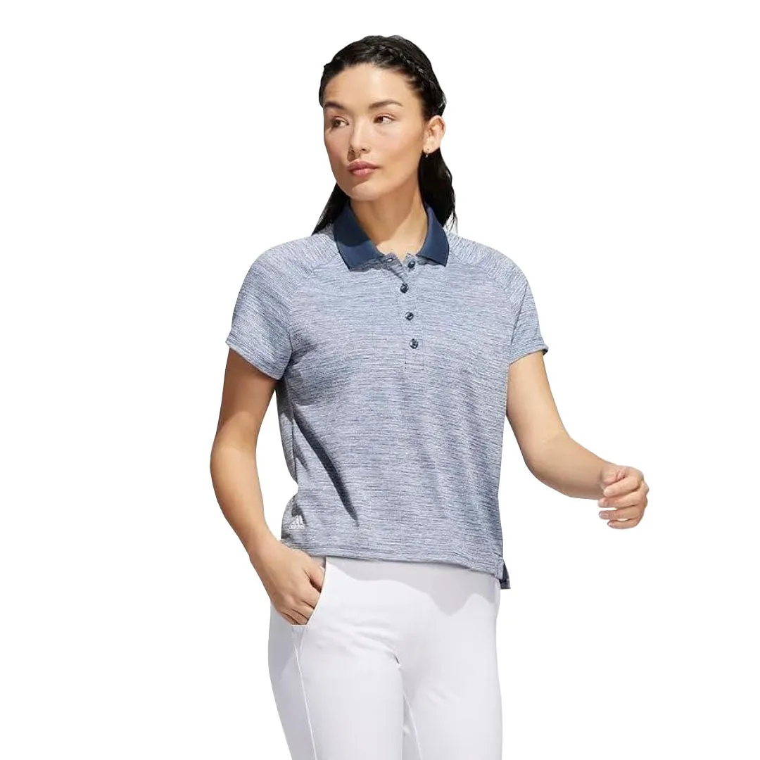 adidas - Women's Melange Short Sleeve Polo (HI3985)