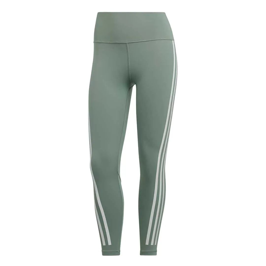 adidas - Women's Optime Train Icons 3-Stripes 7/8 Leggings (HR9595)