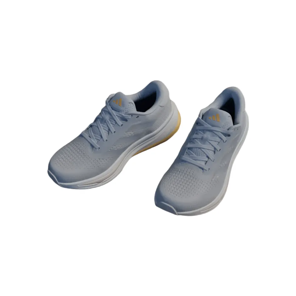 Adidas Women's Supernova Rise in Halo Blue/Zero Metalic/Wonder Blue AW24 Shoes_Adidas