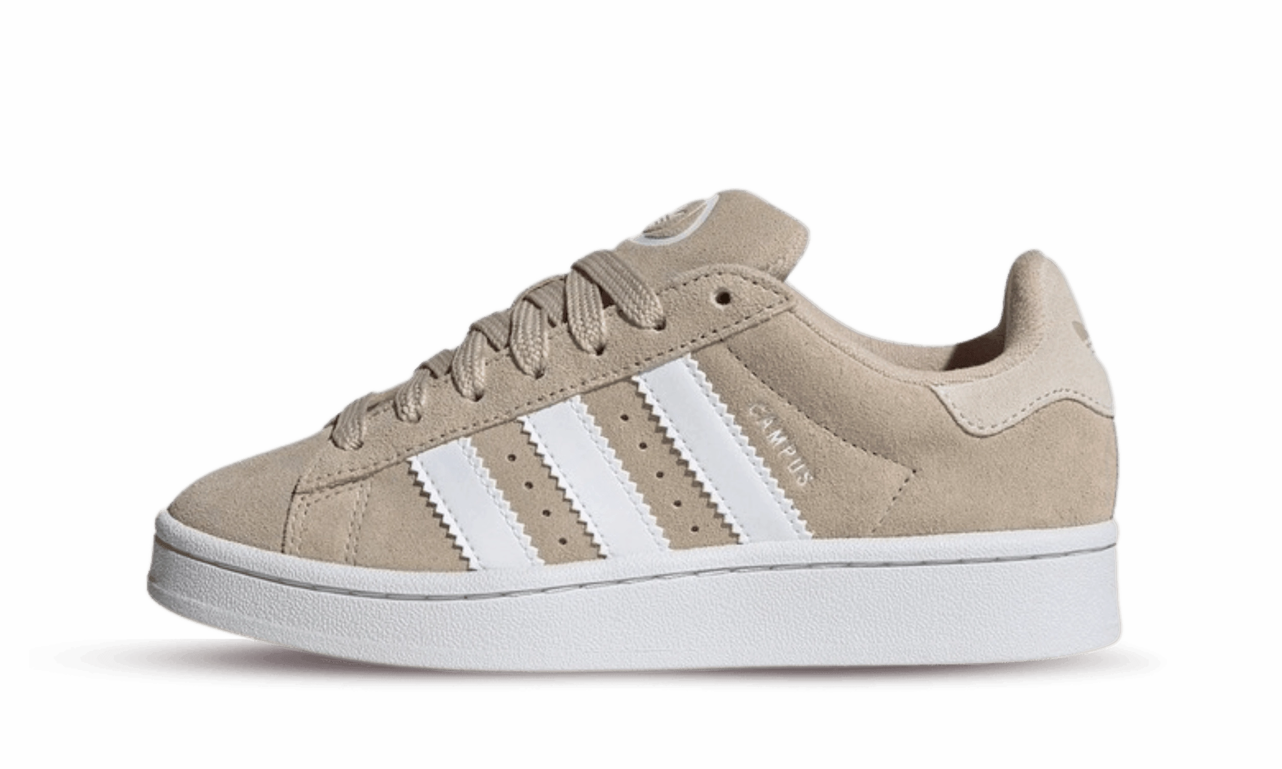 Adidas Campus 00s Beige Cloud White Adidas Campus lifestyle shoes with suede finish