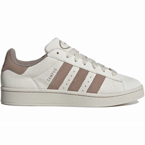 Adidas Campus 00s Chalk White Brown Adidas Campus lifestyle shoes with suede finish