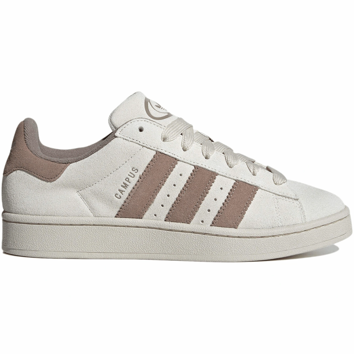 Adidas Campus 00s Chalk White Brown Adidas Campus lifestyle shoes with suede finish