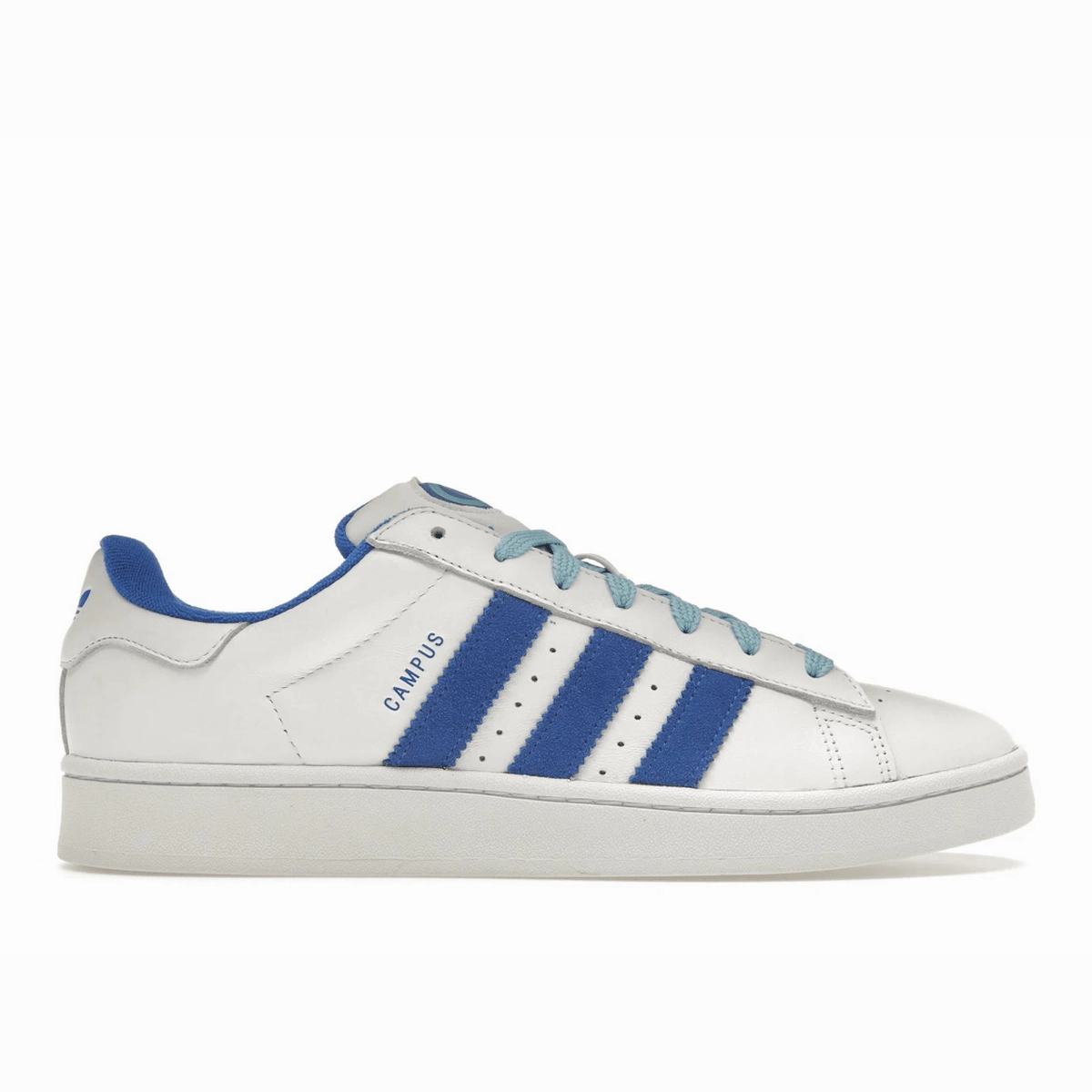 Adidas Campus 00s Cloud White Bright Blue Adidas Campus lifestyle shoes with suede finish
