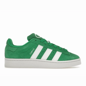 Adidas Campus 00s Green Cloud White Adidas Campus lifestyle shoes with suede finish