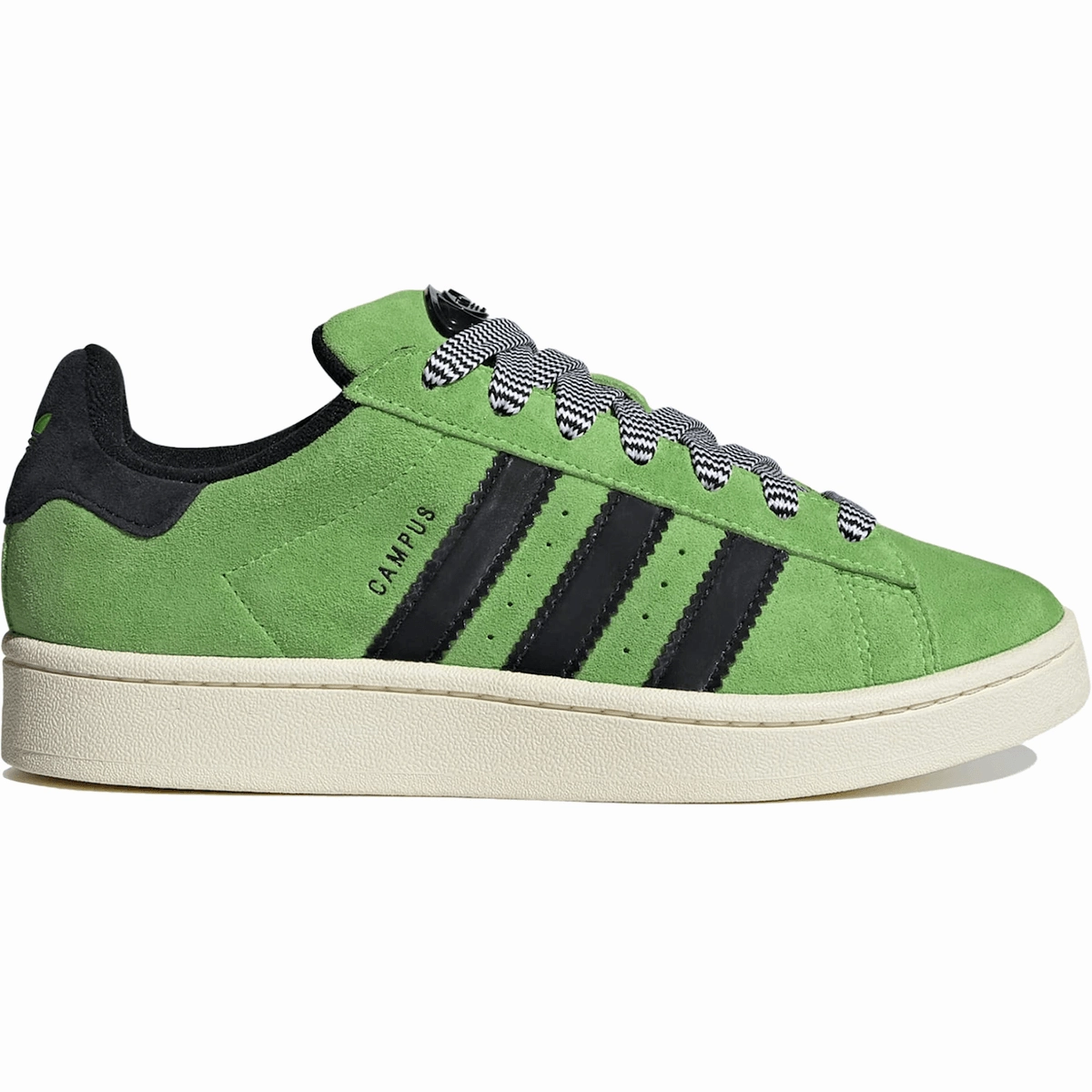 Adidas Campus 00s Solar Green Adidas Campus lifestyle shoes with suede finish