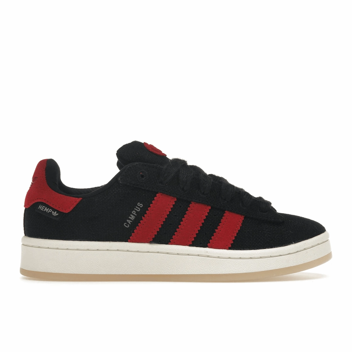 Adidas Campus 00s TKO Black Power Red Adidas Campus lifestyle shoes with suede finish