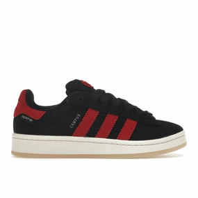 Adidas Campus 00s TKO Black Power Red Adidas Campus lifestyle shoes with suede finish