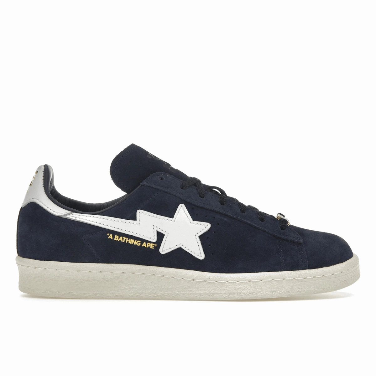 Adidas Campus 80s Bape Collegiate Navy Adidas Campus lifestyle shoes with suede finish