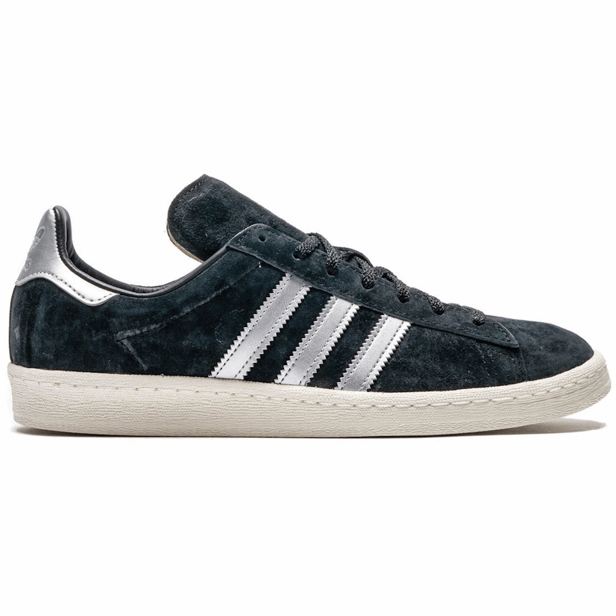Adidas Campus 80s Black Off White Adidas Campus lifestyle shoes with suede finish