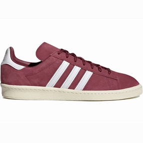 Adidas Campus 80s Collegiate Burgundy Cloud White Adidas Campus lifestyle shoes with suede finish