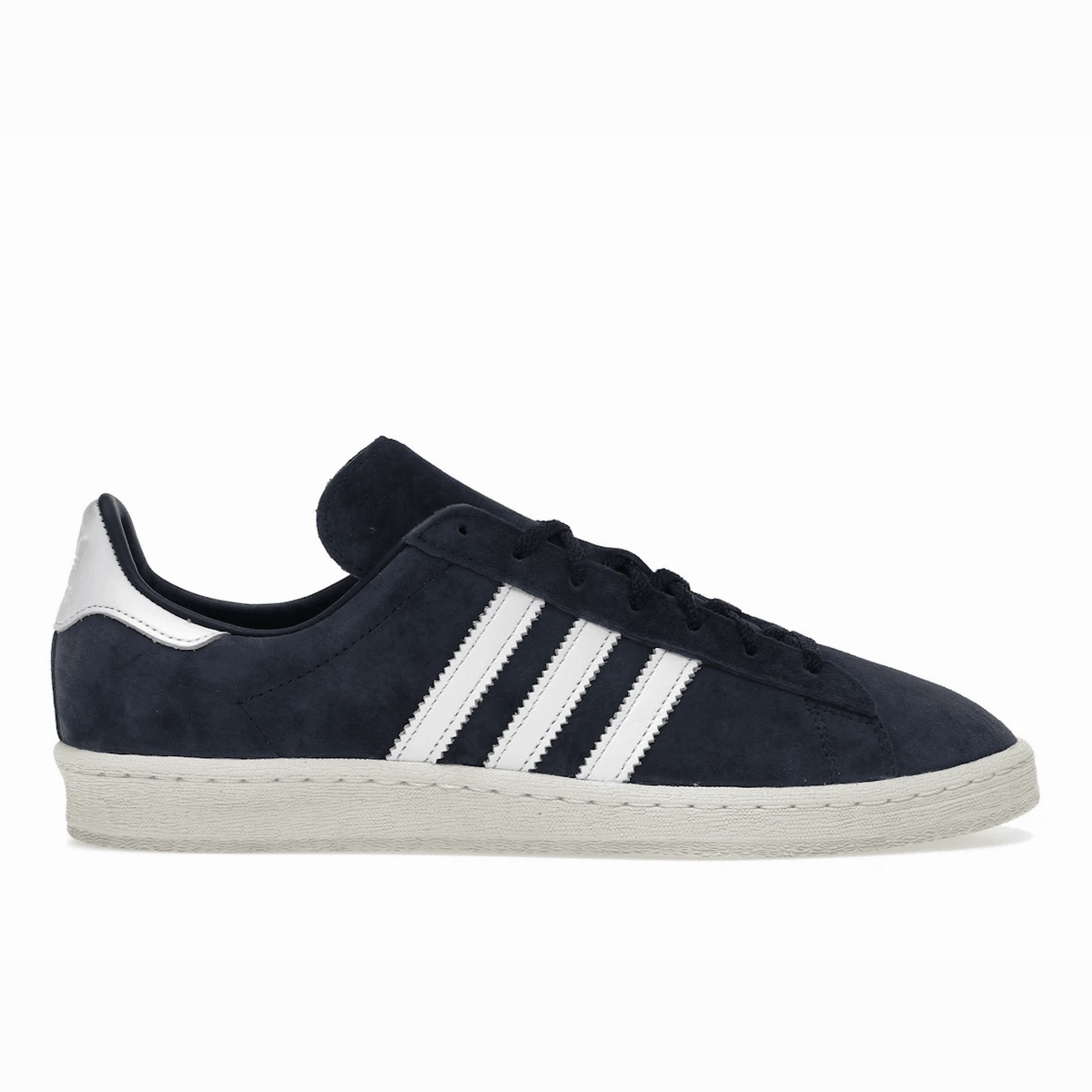 Adidas Campus 80s Collegiate Navy Footwear White Adidas Campus lifestyle shoes with suede finish