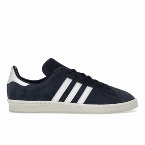 Adidas Campus 80s Collegiate Navy Footwear White Adidas Campus lifestyle shoes with suede finish