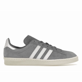 Adidas Campus 80s Gray Off White Adidas Campus lifestyle shoes with suede finish