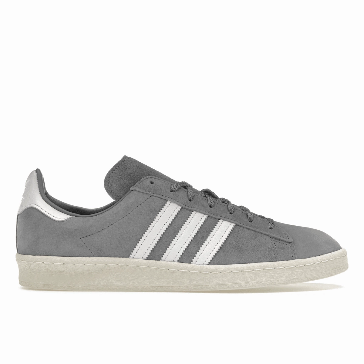 Adidas Campus 80s Gray Off White Adidas Campus lifestyle shoes with suede finish