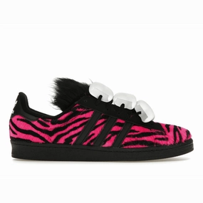 Adidas Campus 80s Jeremy Scott Bones Pink Adidas Campus lifestyle shoes with suede finish