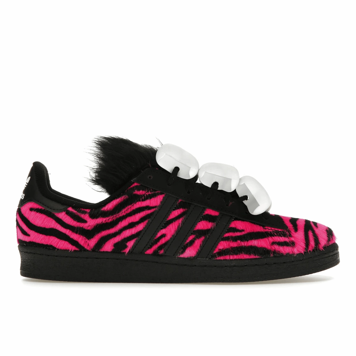 Adidas Campus 80s Jeremy Scott Bones Pink Adidas Campus lifestyle shoes with suede finish