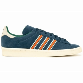 Adidas Campus 80s Navy Collegiate Orange Adidas Campus lifestyle shoes with suede finish