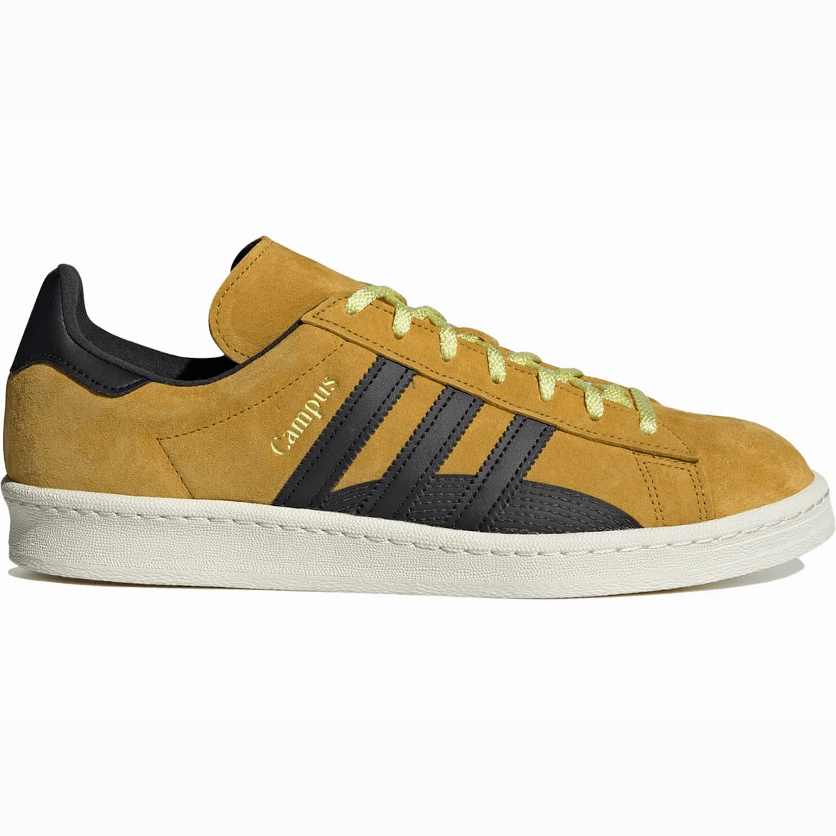 Adidas Campus 80s New York Mustard Adidas Campus lifestyle shoes with suede finish