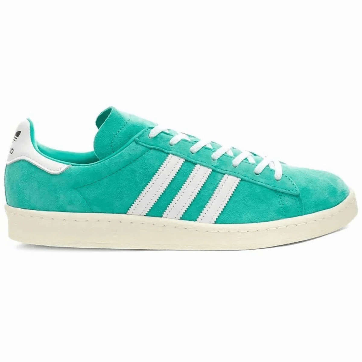 Adidas Campus 80s Shock Mint Adidas Campus lifestyle shoes with suede finish