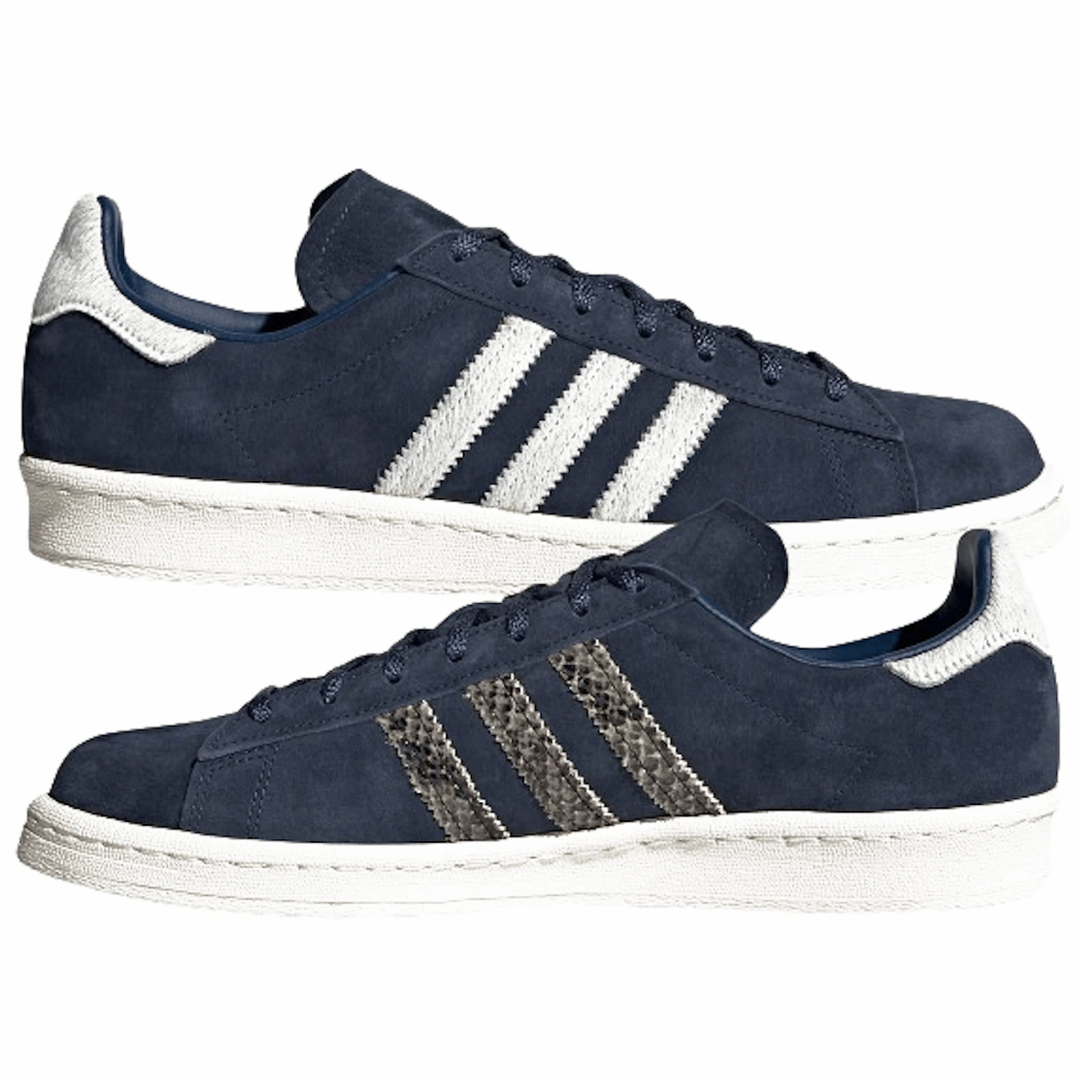 Adidas Campus 80s Snake Skin Adidas Campus lifestyle shoes with suede finish