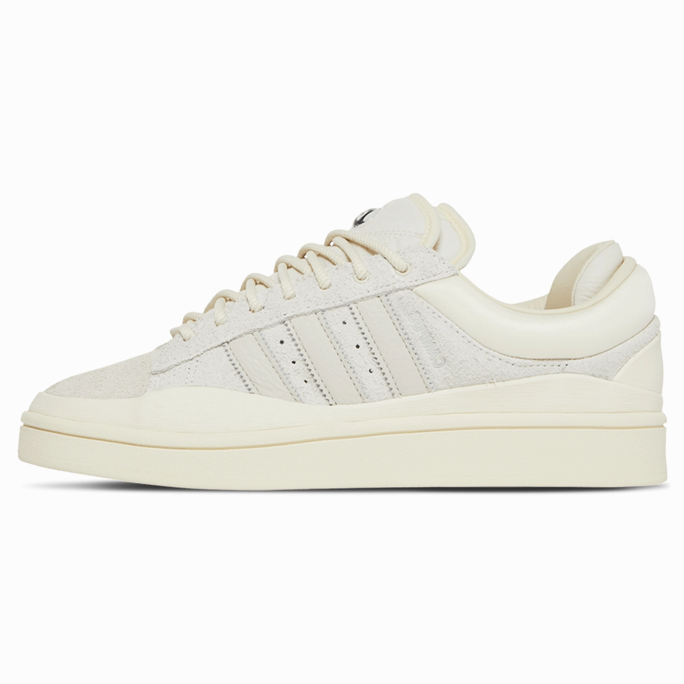 Adidas Campus Moon x Bad Bunny 'Cloud White' Adidas Campus low-top retro sneakers