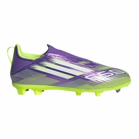 adidas F50 Elite Laceless FG Jr. Adidas F50 lightweight soccer-style shoes