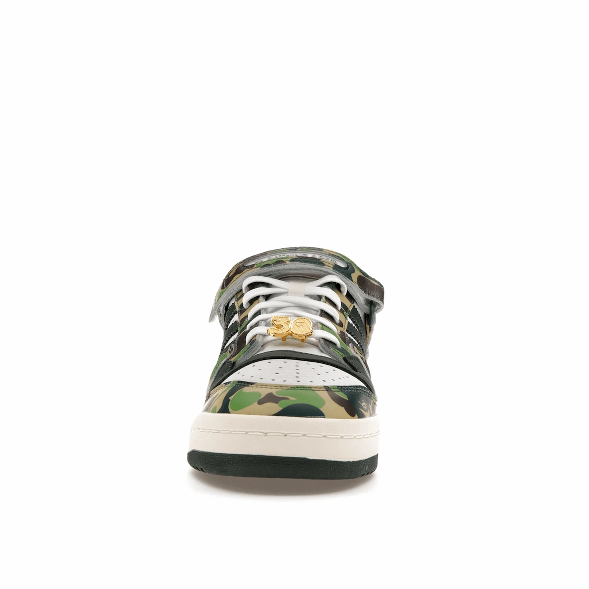 Adidas Forum 84 Low Bape 30th Anniversary Green Camo Street style fashion shoes