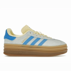 Adidas Gazelle Ball Almost Blue Yellow Adidas Gazelle everyday wear shoes with style