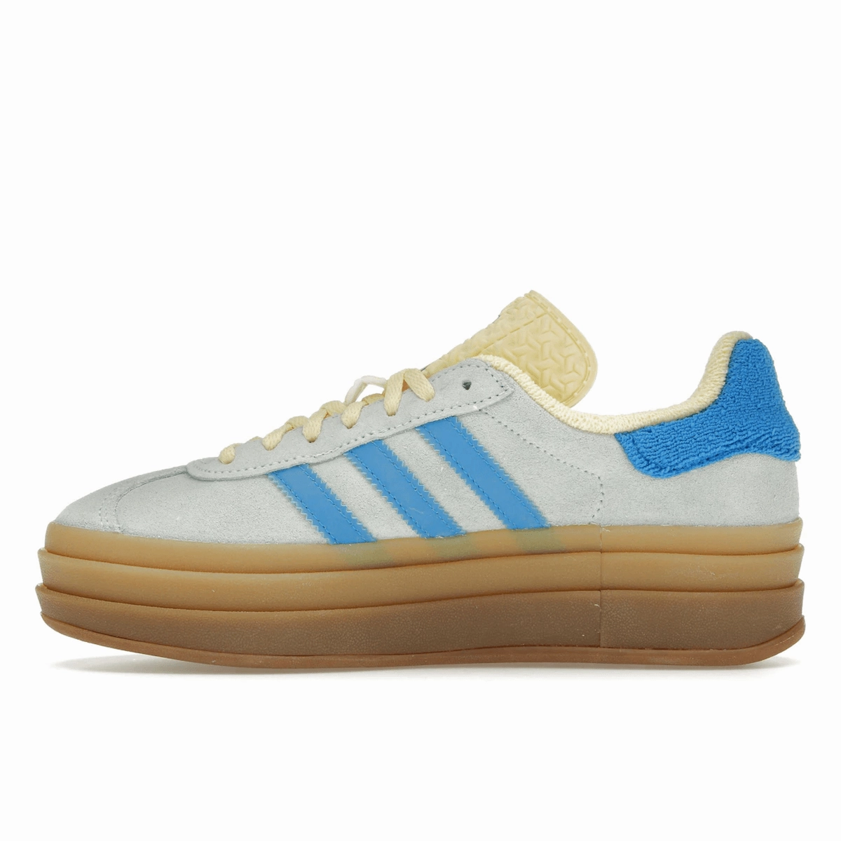 Adidas Gazelle Ball Almost Blue Yellow Laid-back daily shoes
