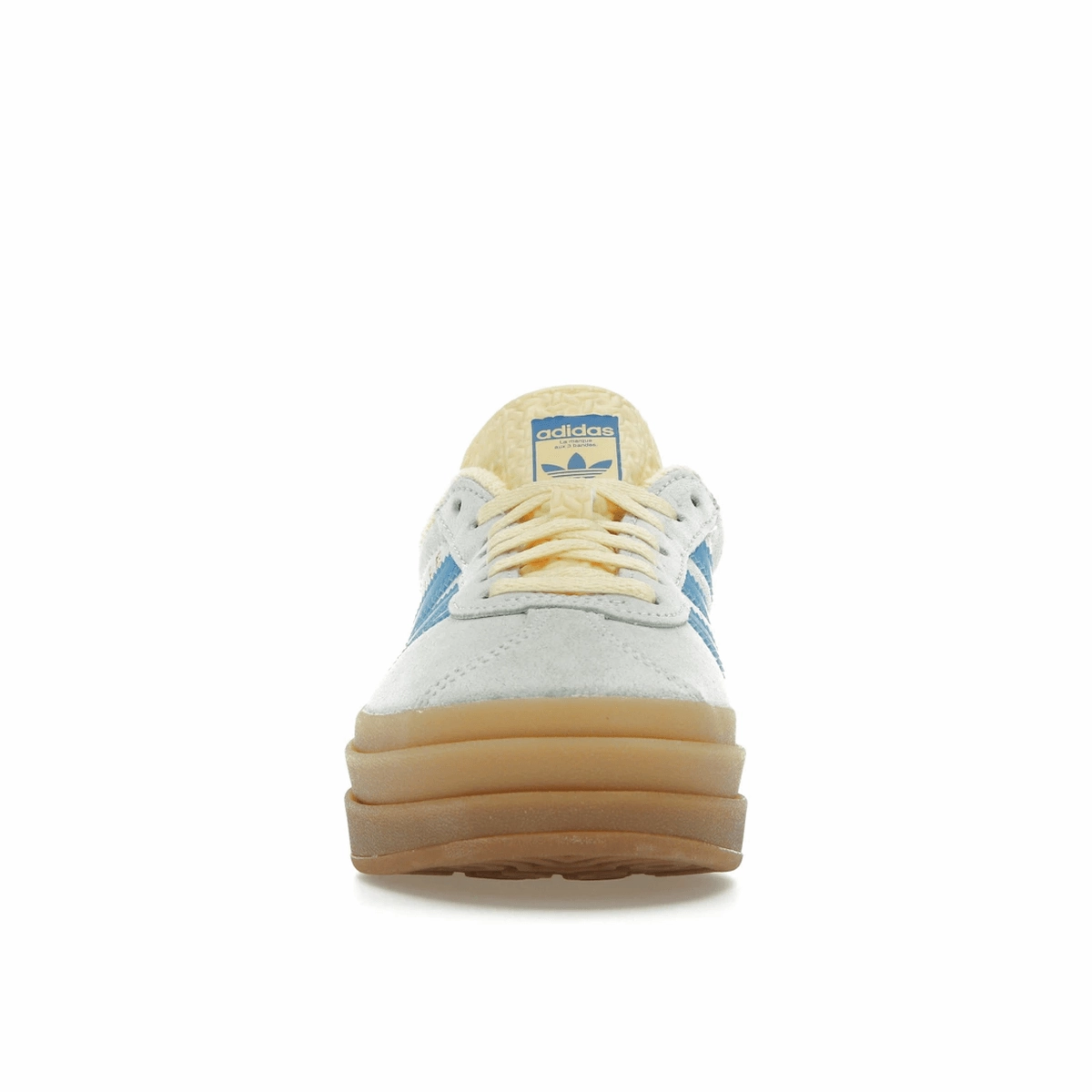Adidas Gazelle Ball Almost Blue Yellow Laid-back daily shoes