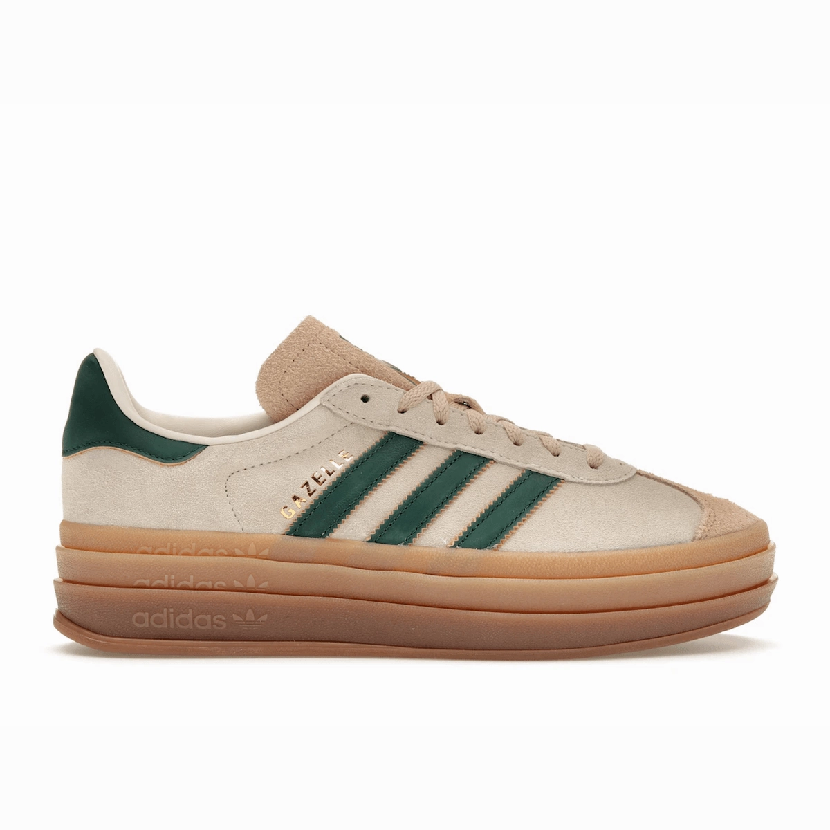 Adidas Gazelle Ball Magic Beige Collegiate Green Adidas Gazelle everyday wear shoes with style