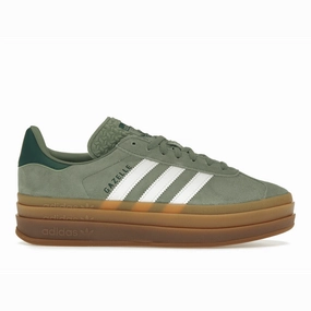 Adidas Gazelle Ball Silver Green Gum Adidas Gazelle everyday wear shoes with style