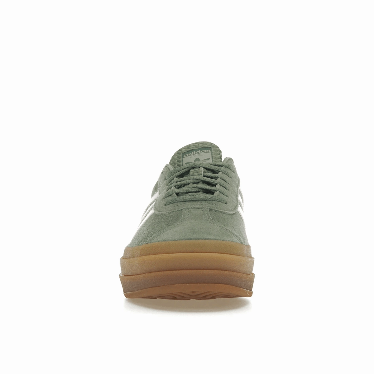 Adidas Gazelle Ball Silver Green Gum Laid-back daily shoes
