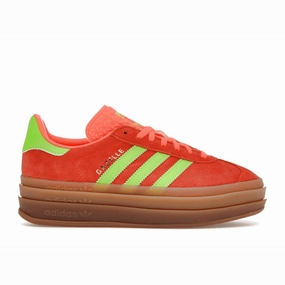 Adidas Gazelle Ball Solar Orange Solar Green Adidas Gazelle everyday wear shoes with style