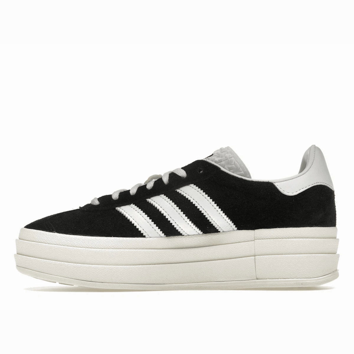 Adidas Gazelle Bold Core Black White Laid-back daily shoes
