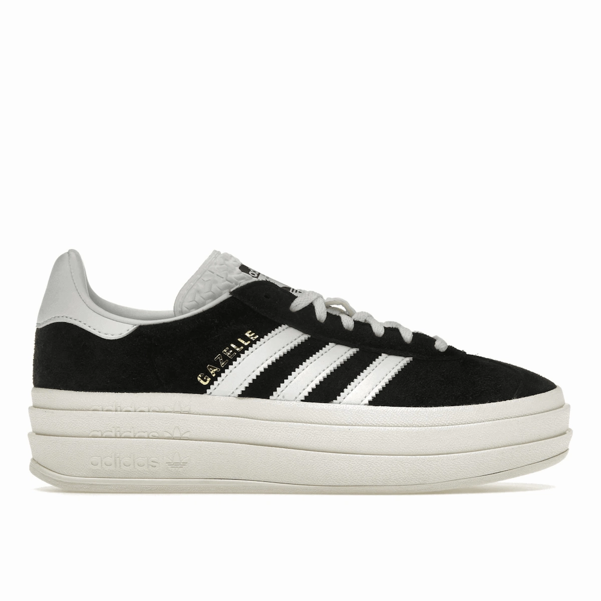 Adidas Gazelle Bold Core Black White Adidas Gazelle everyday wear shoes with style