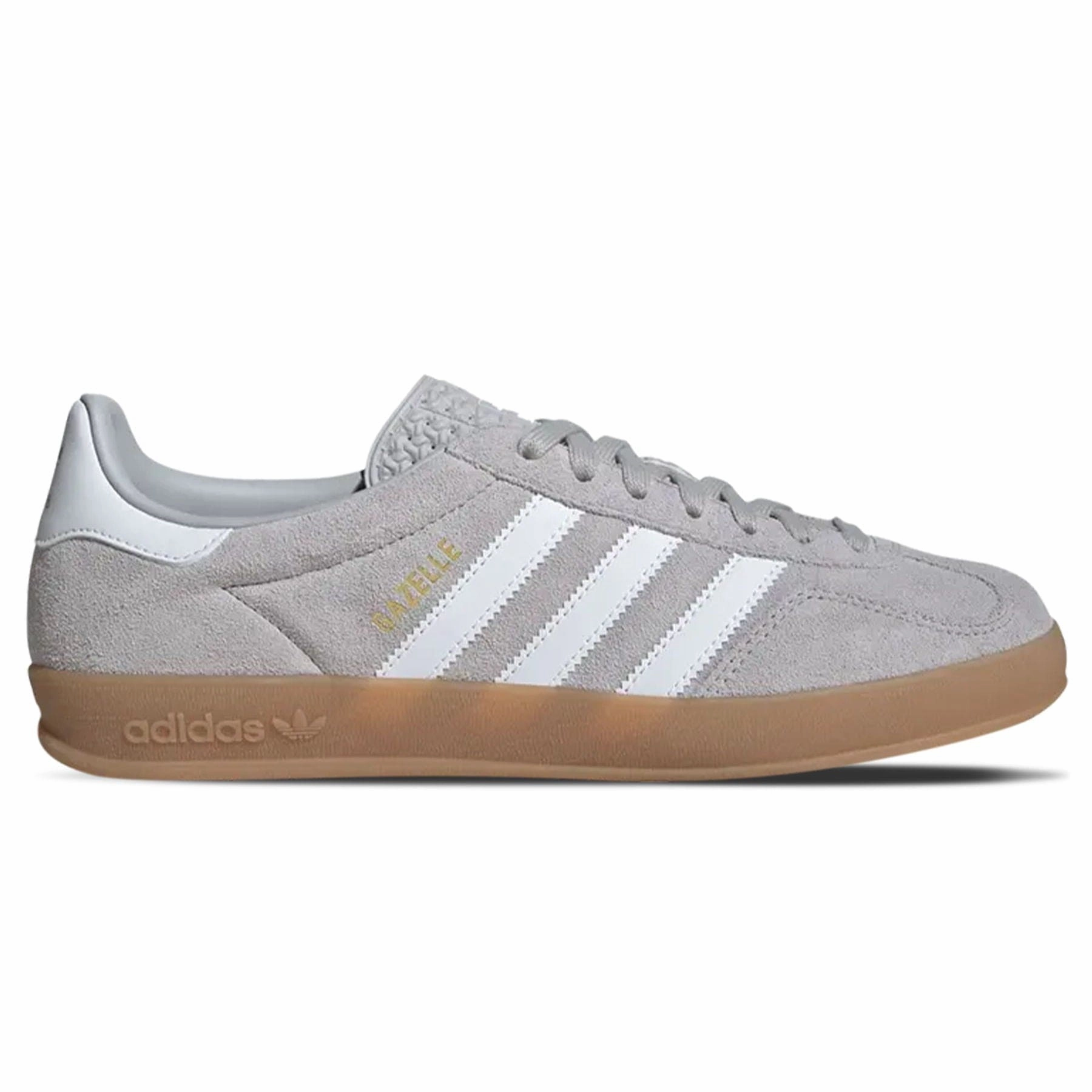 Adidas Gazelle Indoor 'Grey White' Vintage-inspired low-tops