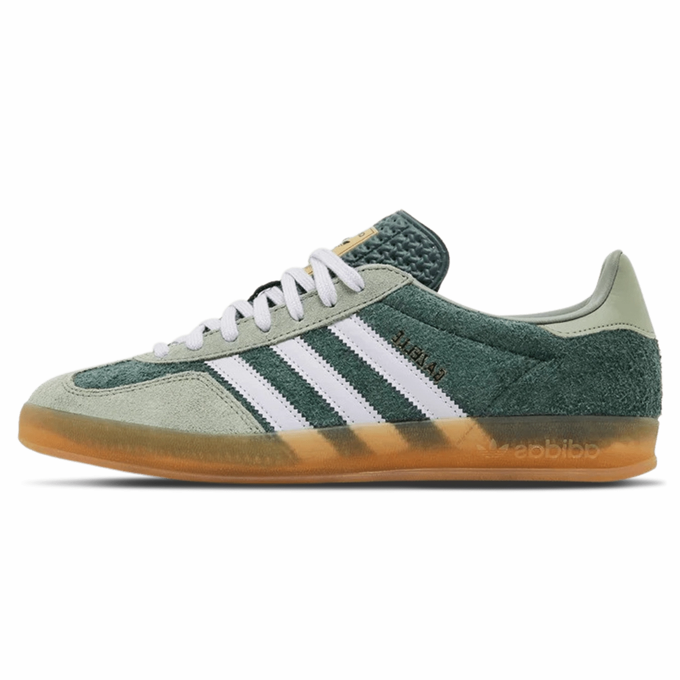 Adidas Gazelle Indoor 'Mineral Green Silver Dawn' Adidas Bermuda retro-inspired lifestyle shoes