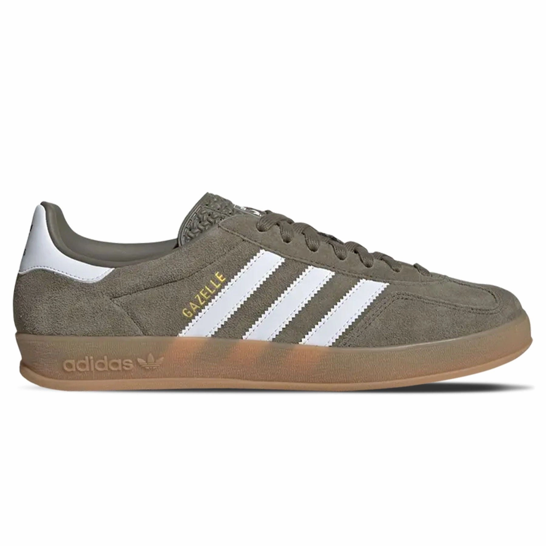 Adidas Gazelle Indoor 'Olive Strata' Vintage-inspired low-tops