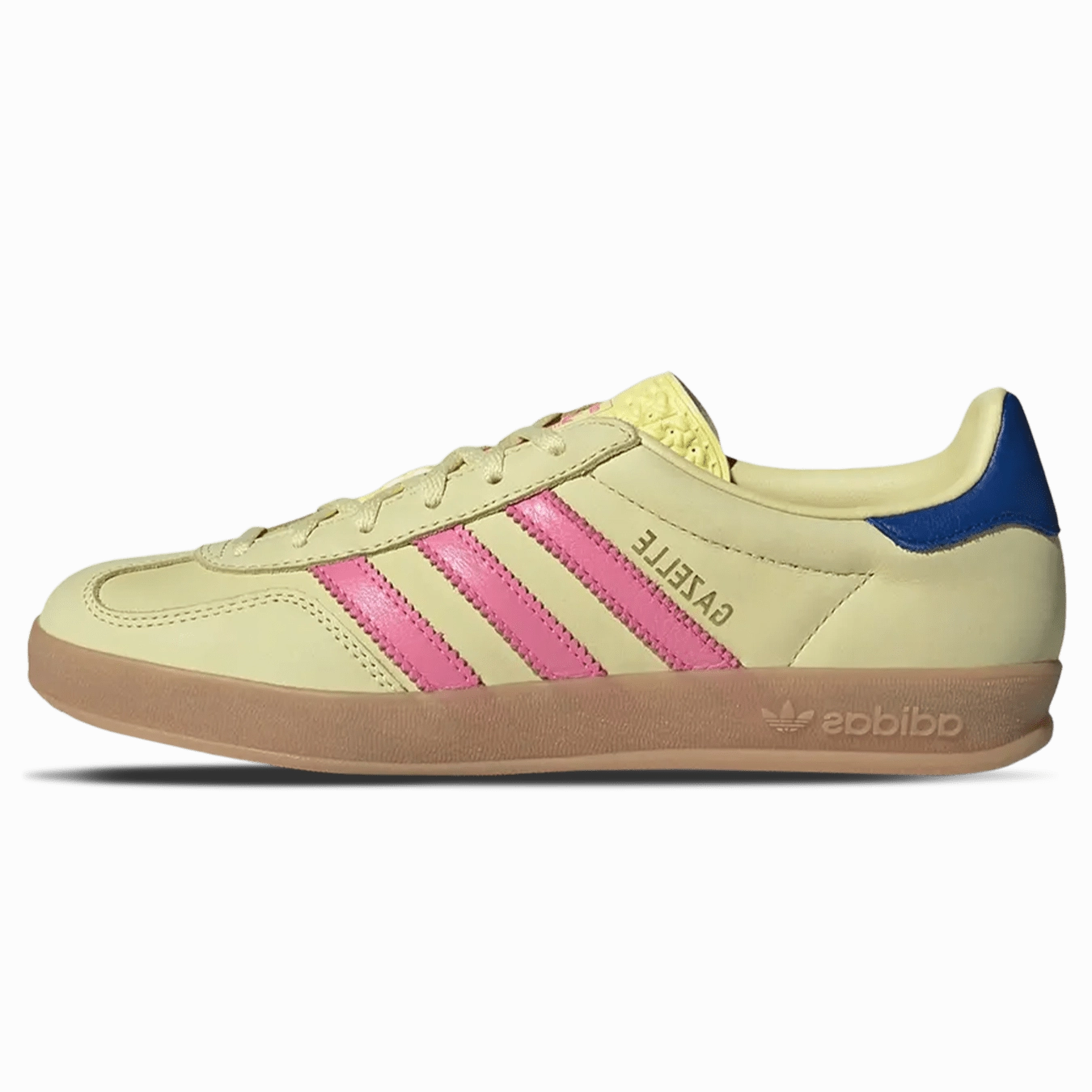 adidas Gazelle Indoor 'Powder Yellow Lucid Pink' Adidas Bermuda retro-inspired lifestyle shoes