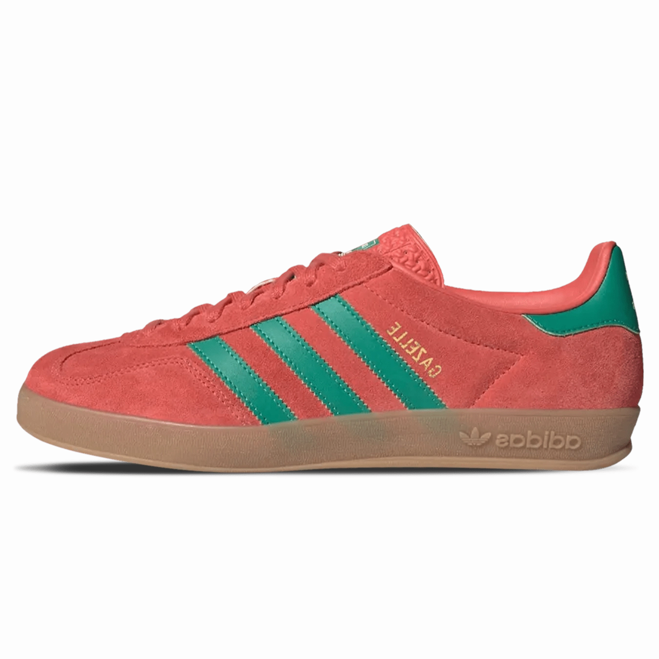 Adidas Gazelle Indoor 'Preloved Scarlet Court Green' Adidas Bermuda retro-inspired lifestyle shoes