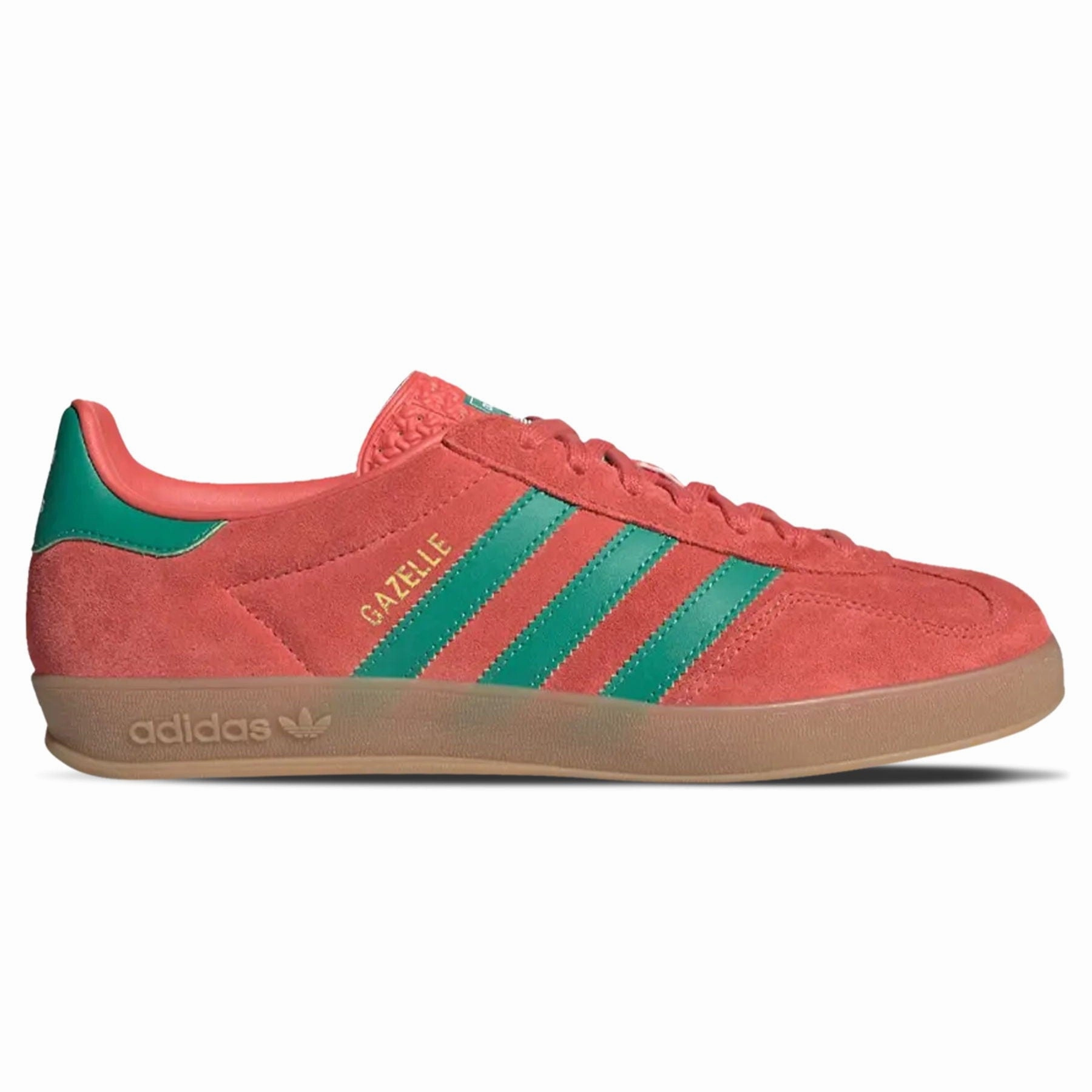 Adidas Gazelle Indoor 'Preloved Scarlet Court Green' Vintage-inspired low-tops