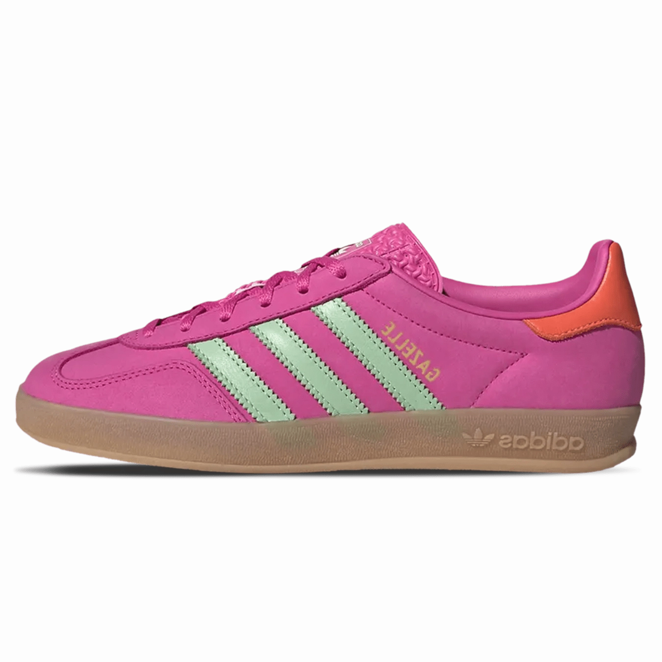 Adidas Gazelle Indoor 'Semi Lucid Fuchsia Green' Adidas Bermuda retro-inspired lifestyle shoes