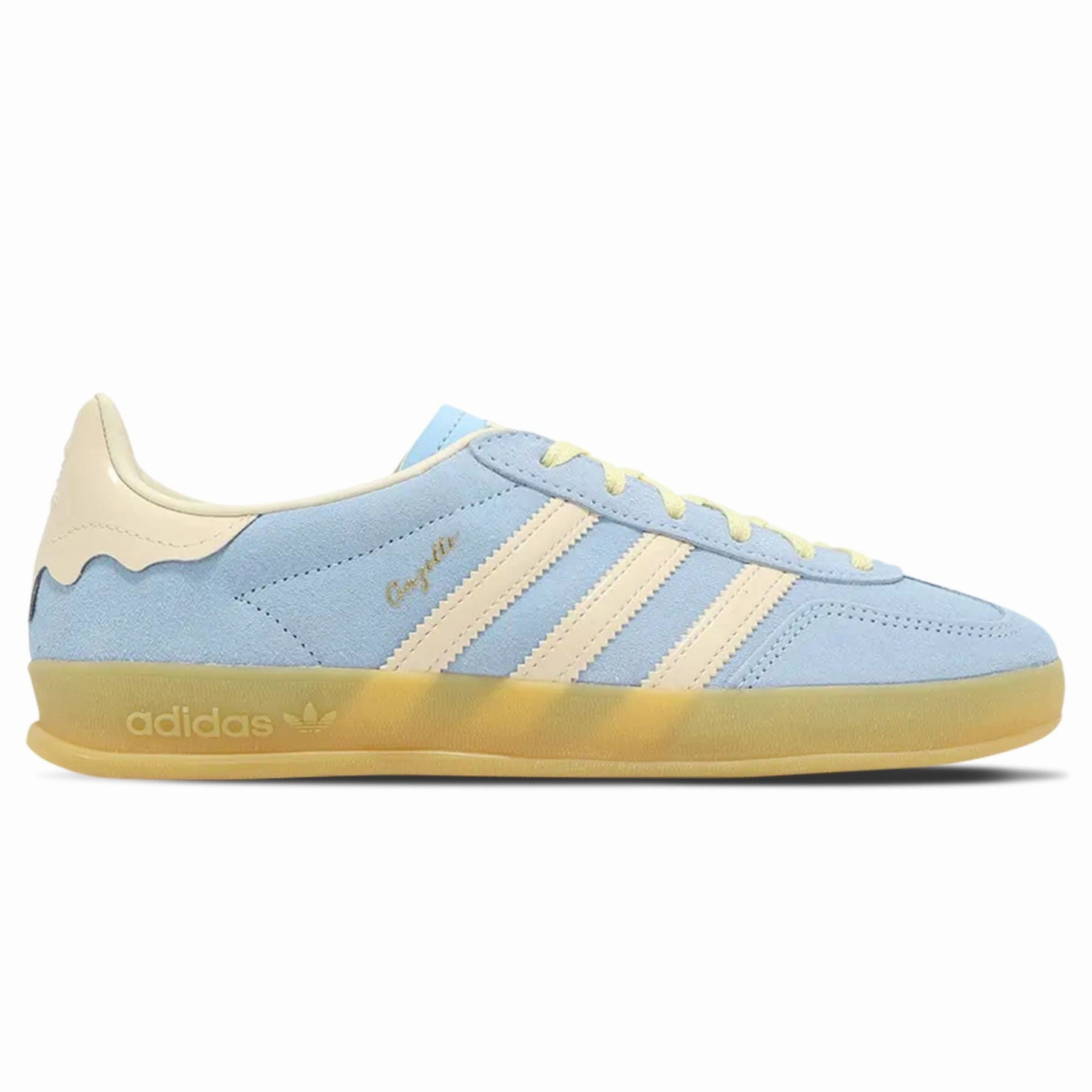 Adidas Gazelle Indoor 'Valentine's Day - Glow Blue Crystal Sand' Vintage-inspired low-tops
