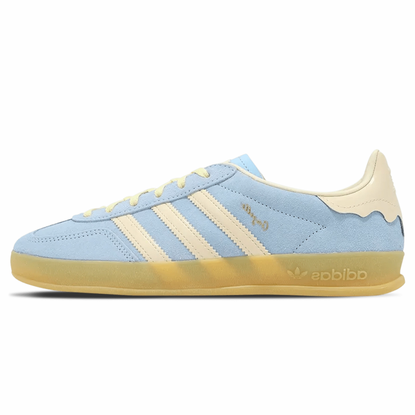 Adidas Gazelle Indoor 'Valentine's Day - Glow Blue Crystal Sand' Adidas Bermuda retro-inspired lifestyle shoes