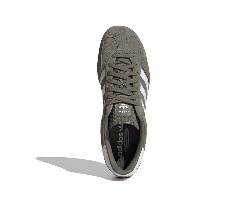 Adidas Gazelle Indoor "Olive Strata" Versatile mens footwear