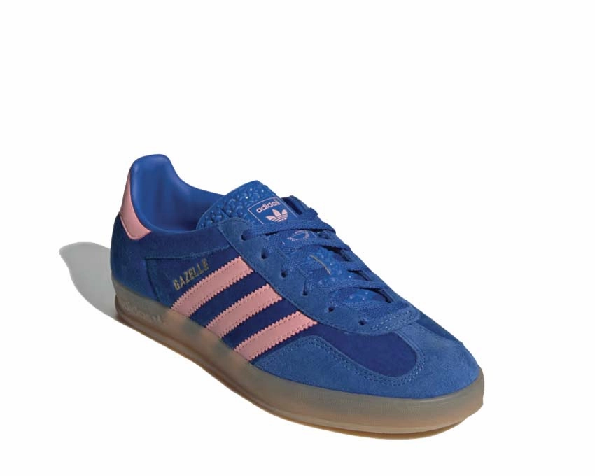 Adidas Gazelle Indoor W "Blue Pink Spark" Timeless casual kicks